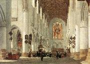 BERCKHEYDE, Job Adriaensz Interior of the St Bavo Church at Haarlem fs